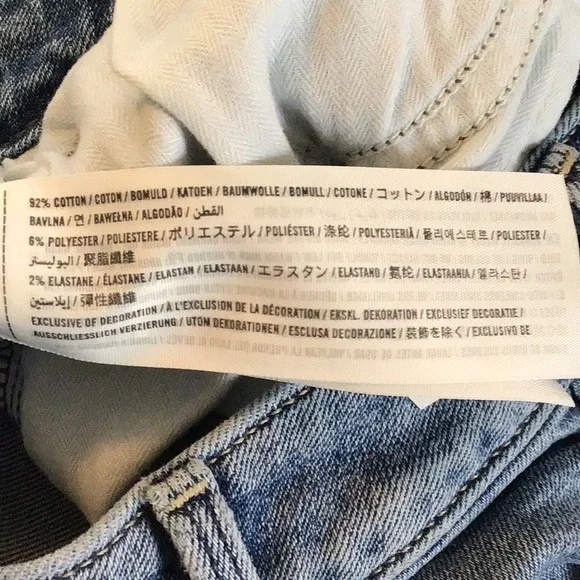 SALE 🌸 Abercrombie 🌴 Simone high rise fray hem ankle Jeans - Picture 13 of 13